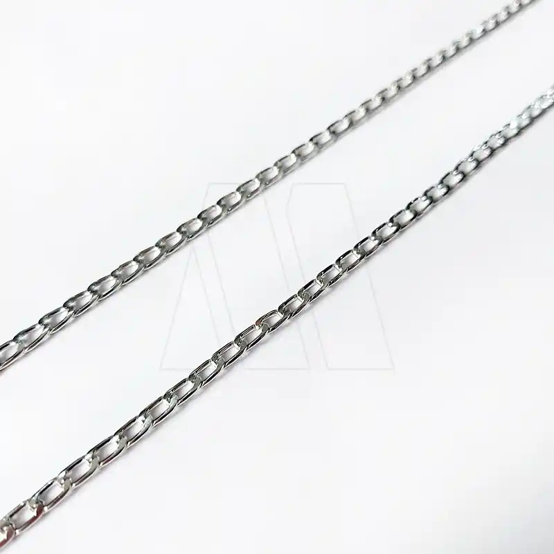 CADENA PLATEADA PARA MANUALIDADES CHATA 3MM X 5 MTS