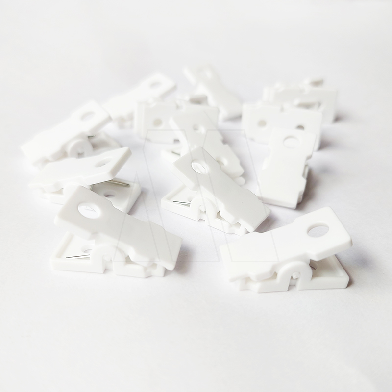 PINZA PLASTICO COCODRILO S/TIRA X 12UN