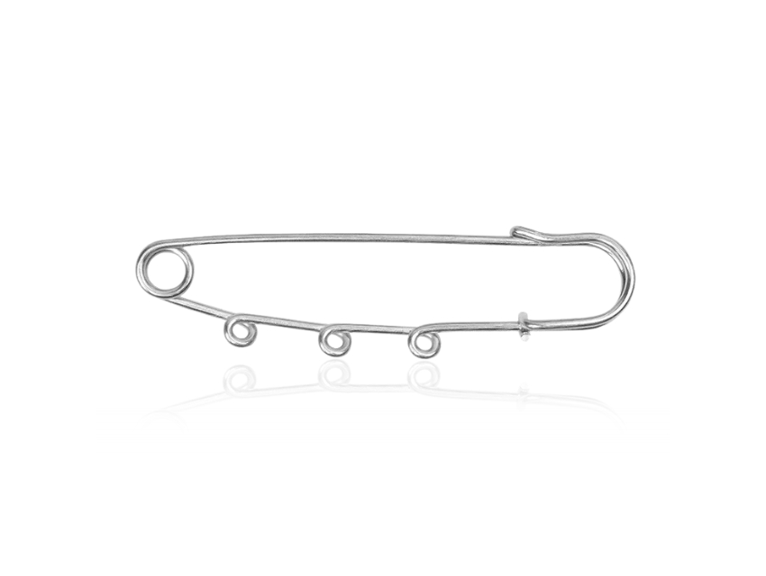 ALFILER DE GANCHO CON RULO PARA BIJOU 7CM X 10UN