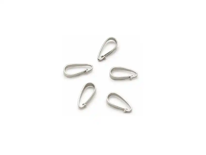 PORTA DIJES PLATEADOS 19MM X 100UN