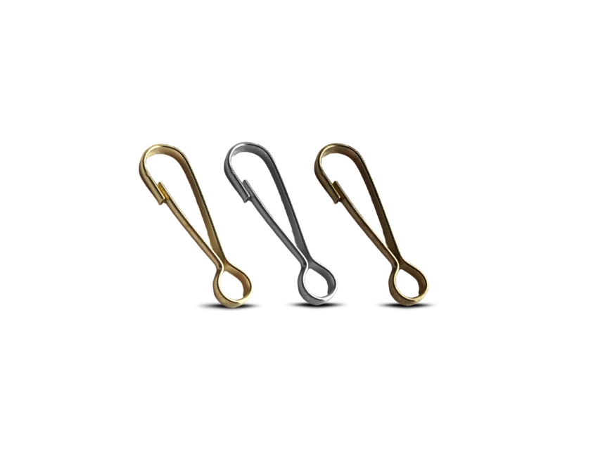 MOSQUETON A PRESION PESCADITO 3CM X 100UN