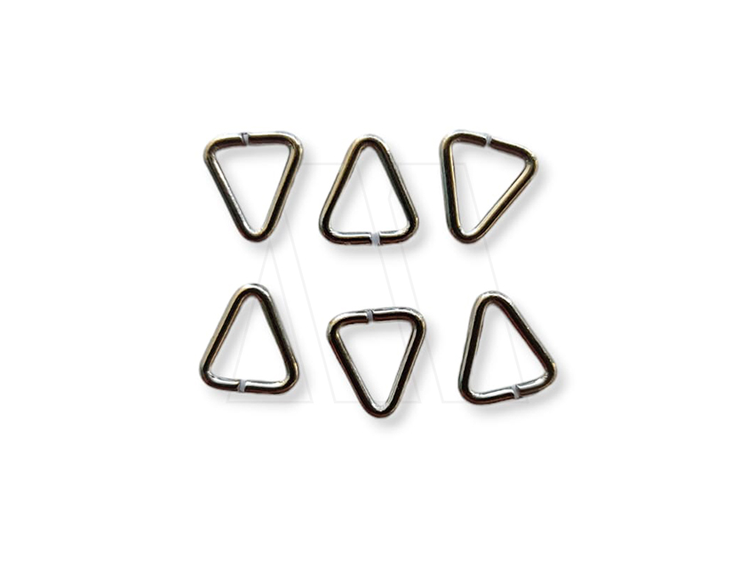TRIANGULITO METALICO 6MM X 100UN