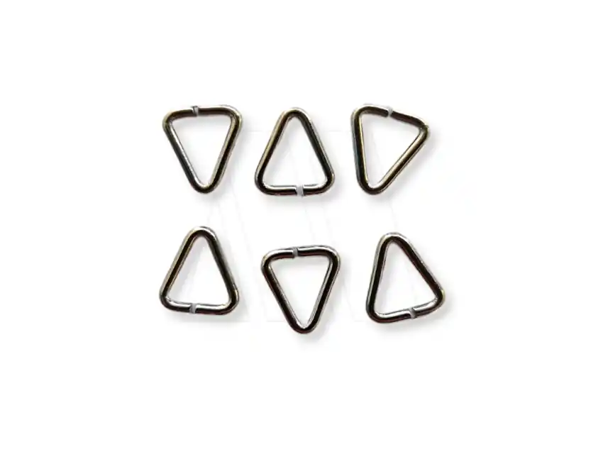 TRIANGULITO METALICO 6MM X 100UN