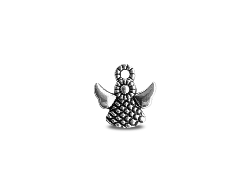 DIJE METALICO NIQUEL ANGEL 1CM X 1CM X 50GRS 93UN APROX 