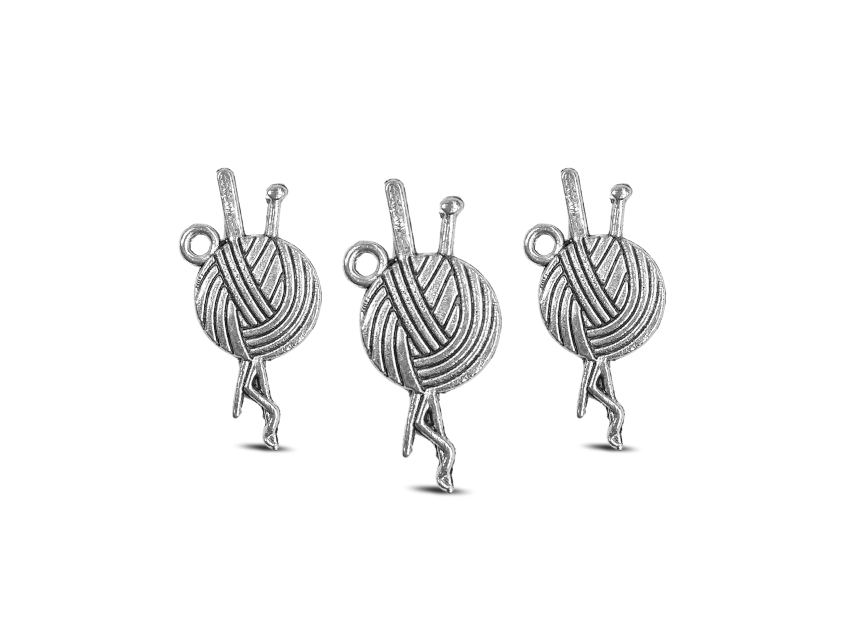 DIJE METALICO NIQUEL OVILLO 1CM X 2,5CM X 50GRS 63UN APROX 