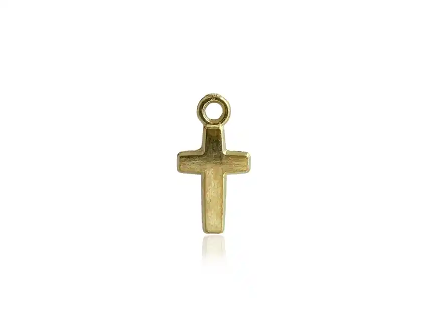 DIJE METALICO NIQUEL CRUZ 1CM X 1,8CM X 50GRS 74UN APROX 
