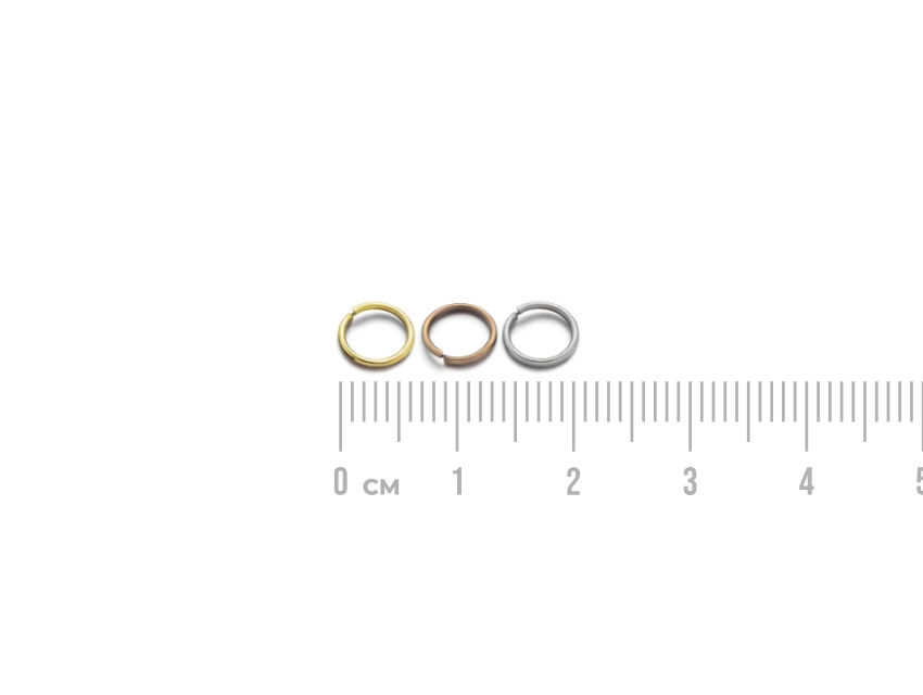 ARGOLLAS METALICAS SIMPLES 5MM X 25GR 