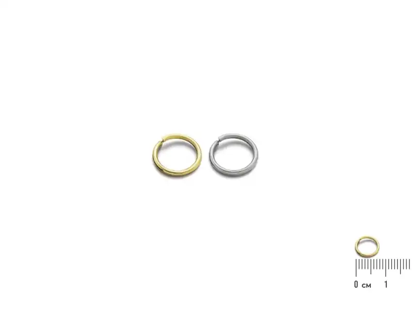 ARGOLLAS METALICAS SIMPLES 8MM X 25GR