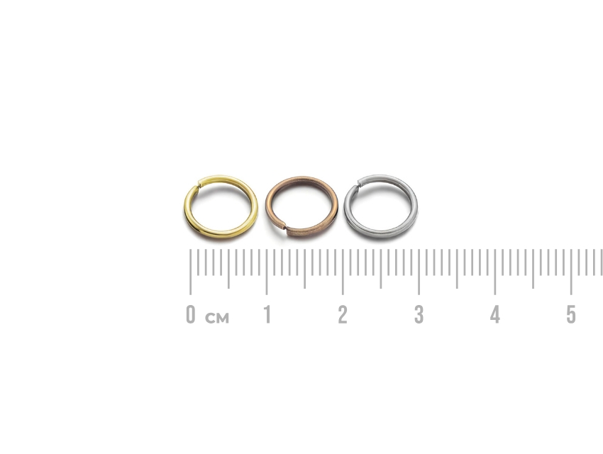 ARGOLLAS METALICAS SIMPLES 8MM X 25GR