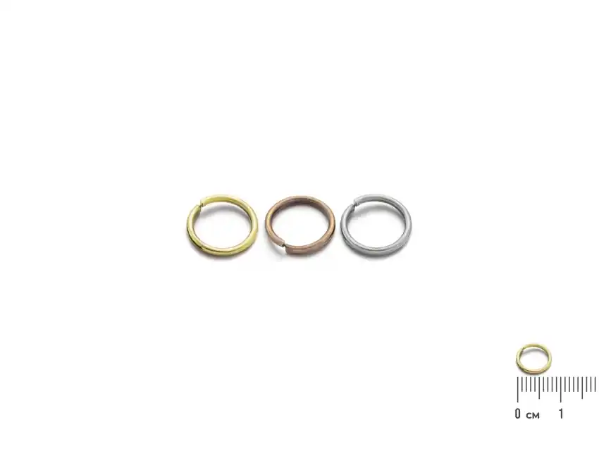 ARGOLLAS METALICAS SIMPLES 8MM X 25GR