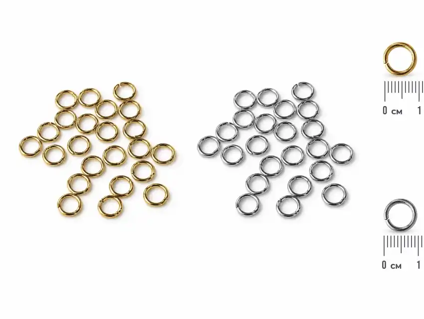 ARGOLLAS METALICAS SIMPLES 10MM X 250GRS