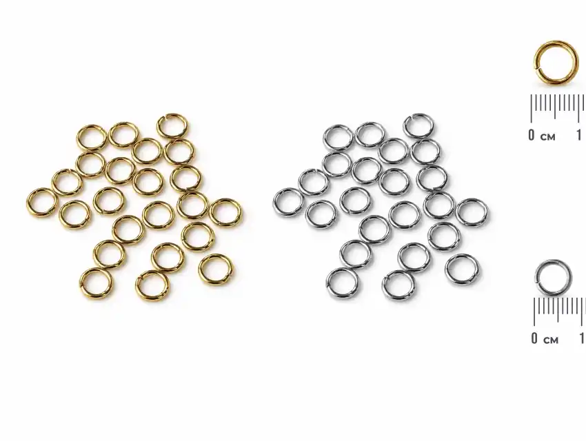 ARGOLLAS METALICAS SIMPLES 8MM X 250GRS