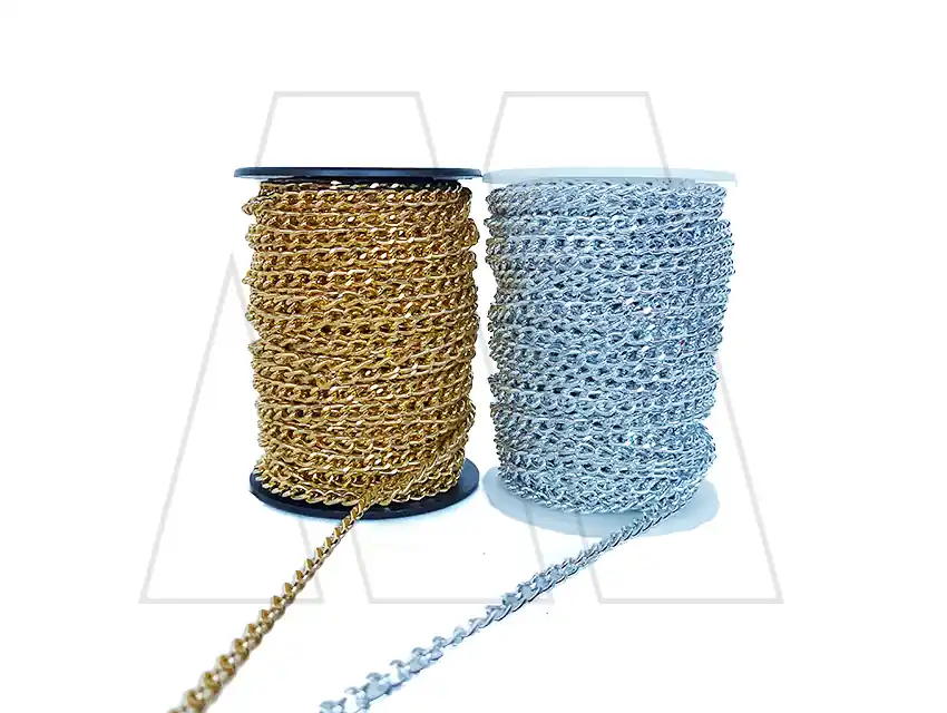 CADENA PARA MANUALIDADES 4MM X 3MM X 20MTS