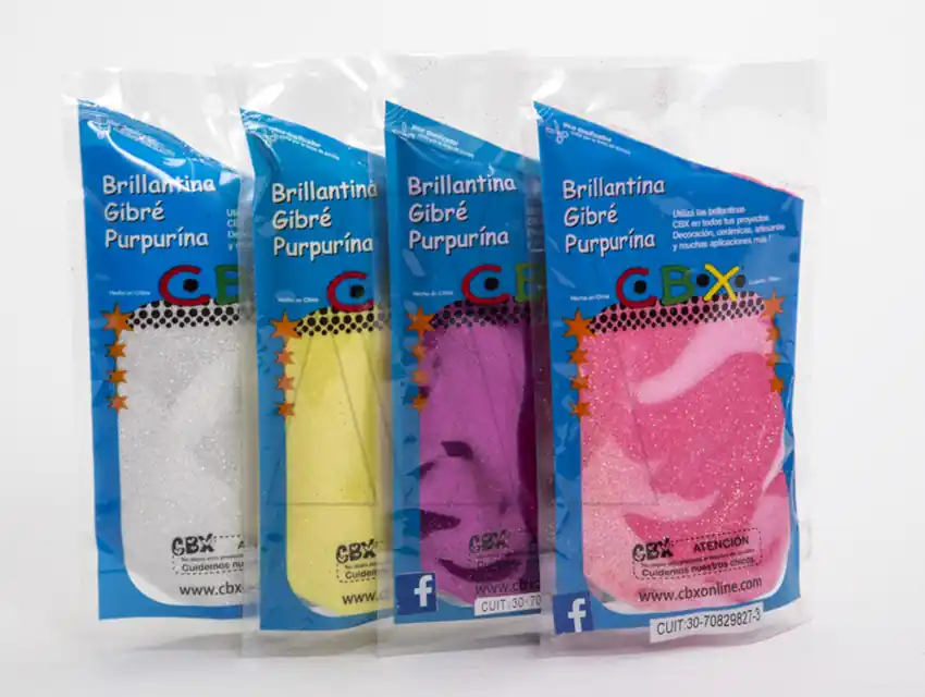 GIBRE COLOR METALIZADO X 100GRS