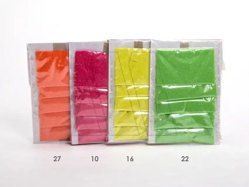 GIBRE FLUO EN SOBRES 4GRS X 5UN