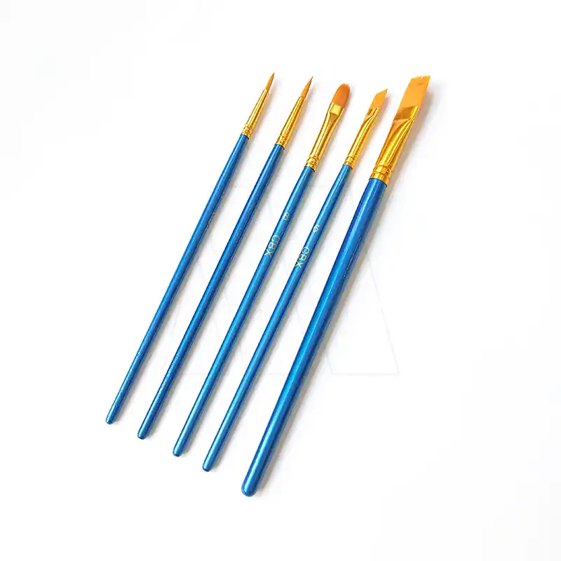 SET PINCELES ARTISTICOS SURTIDO CHATO-REDONDO CBX X 5UN