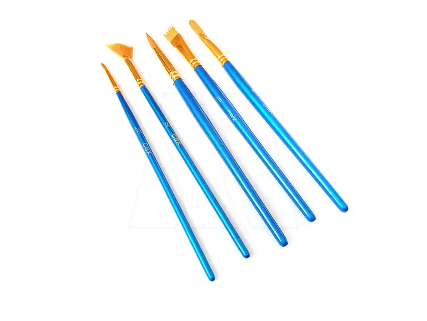 SET PINCELES ARTISTICOS SURTIDO CHATO-REDONDO CBX X 5UN