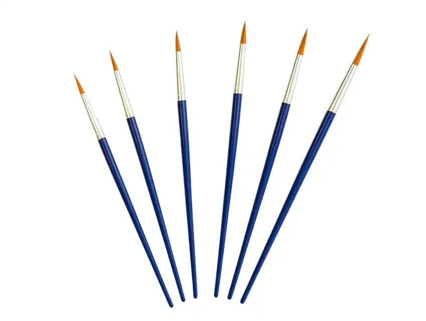 SET PINCELES REDONDOS BLISTER SURTIDO C/ MEDIDAS DE Nº1 A 6