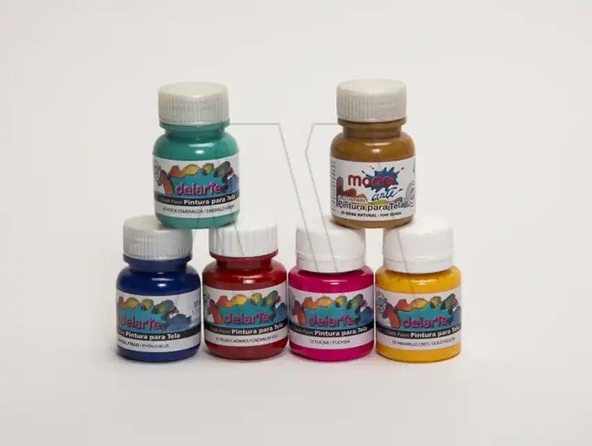 PINTURA P/TELA DELARTE COMUN X 37ML