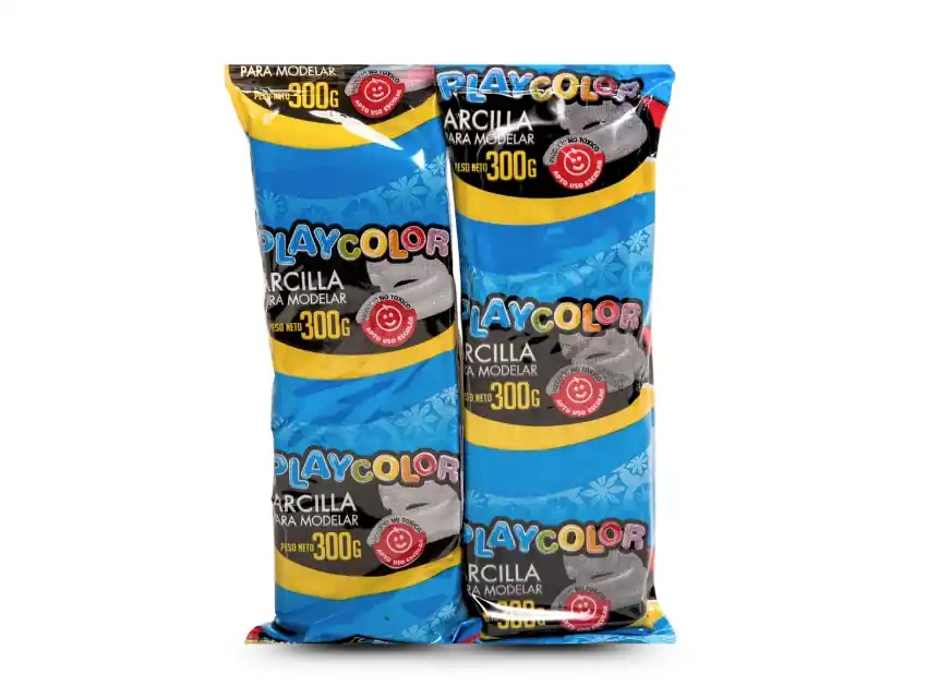 ARCILLA P/MODELAR PLAYCOLOR C/ O S/HORNO X 300GRS
