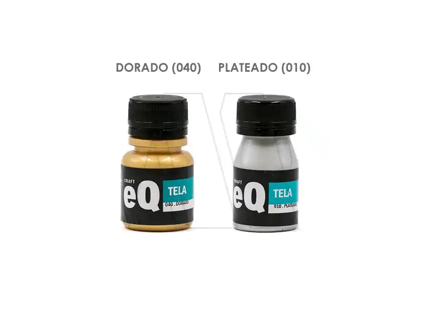 PINTURA P/TELA EQ METALIZADA X 37ML