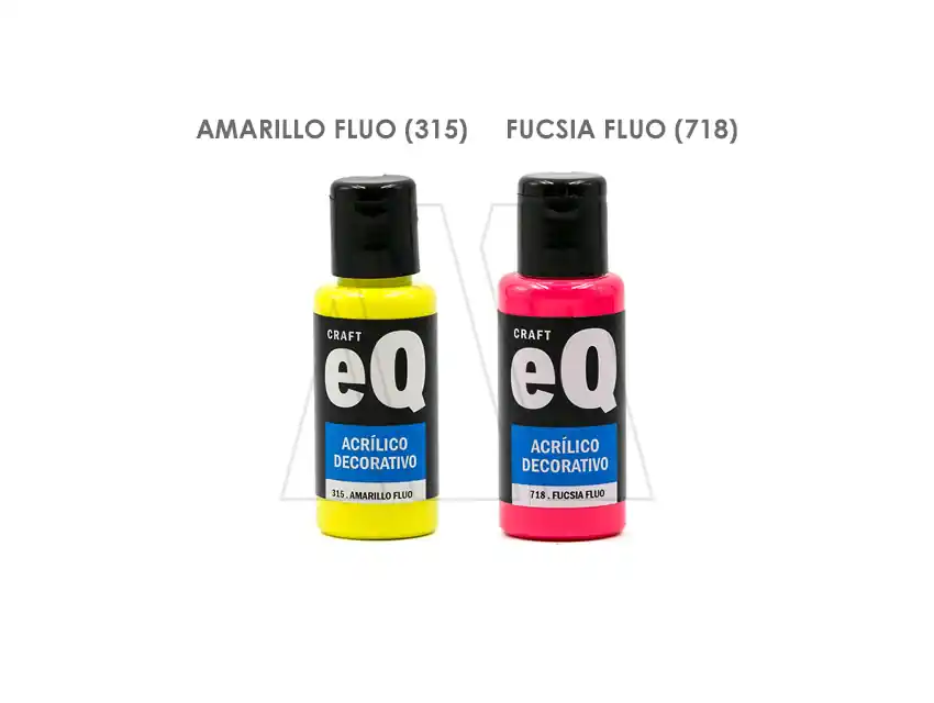 PINTURA ACRILICA FLUO EQ X 50CC