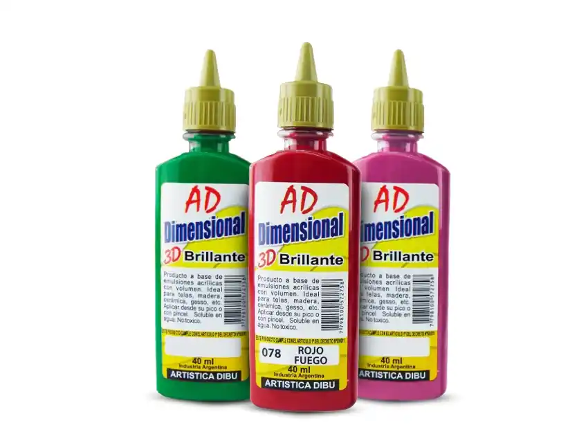 PINTURA DIMENSIONAL PERLADA AD X 40ML 