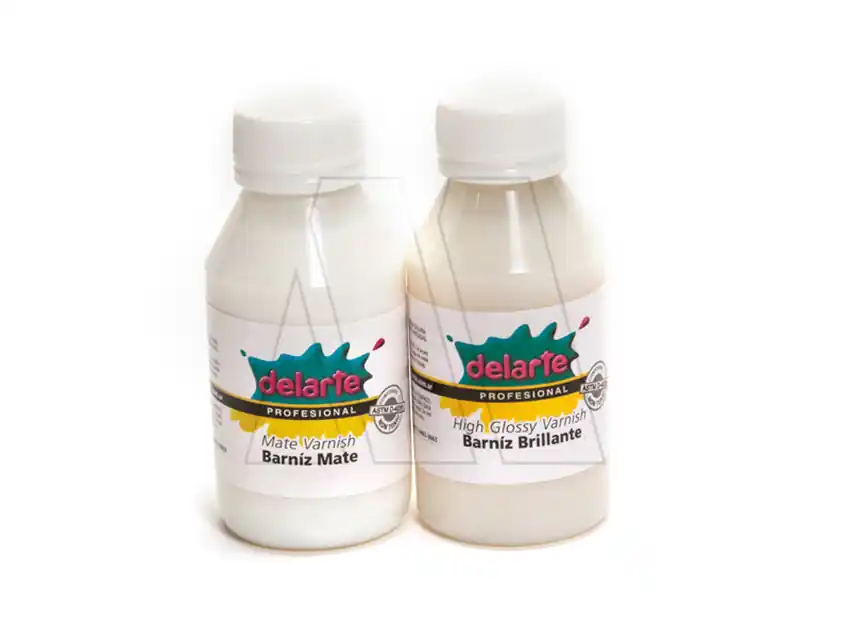 BARNIZ MATE/SEMIMATE/BRILLANTE DELARTE 125ML 
