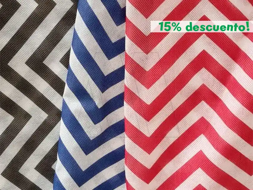FLISELINA POLIPROPILENO CHEVRON 60GRS 1.50 X 50MTS
