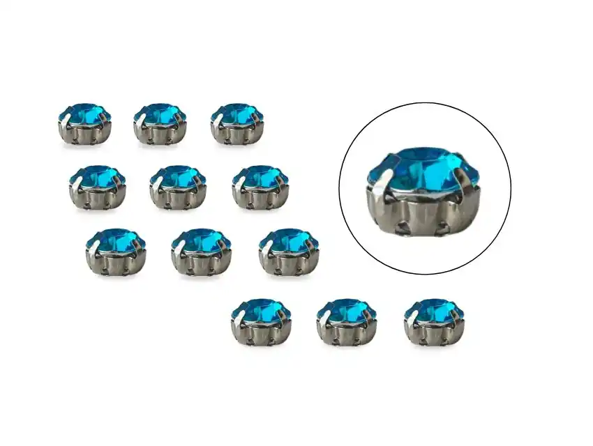 GEMA ENGARZADA P/ COSTURA CIRCULAR 10MM X 10MM X 50UN