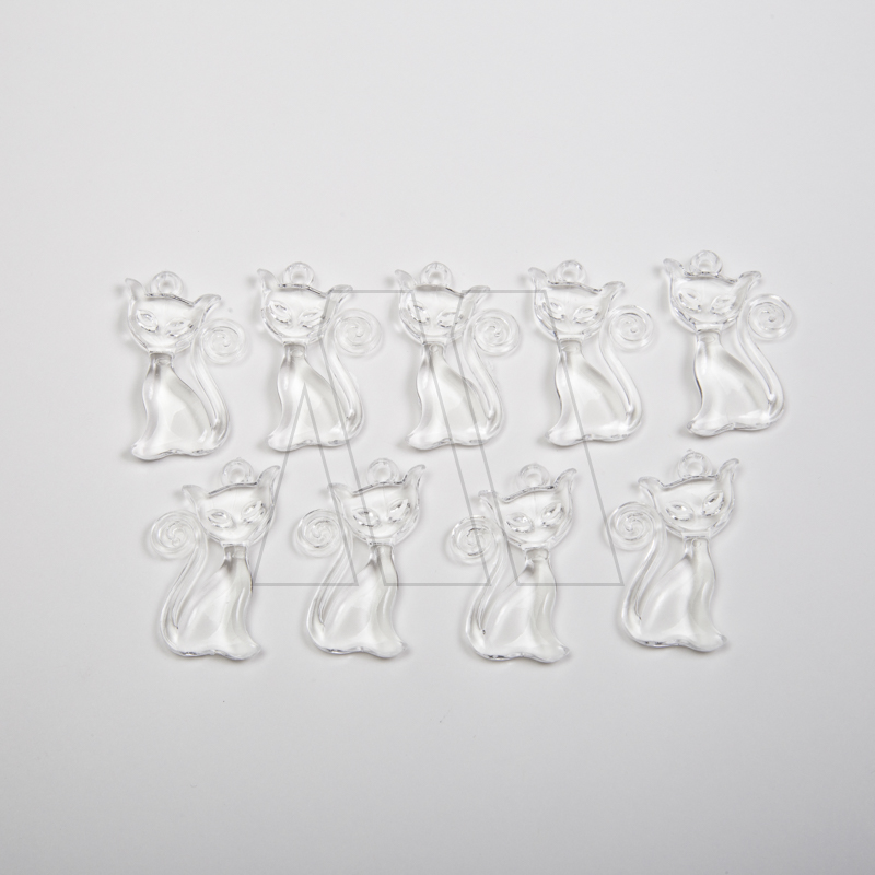 CAIRELES ACRILICOS GATITO 2,5CM X 4,5CM X 20UN