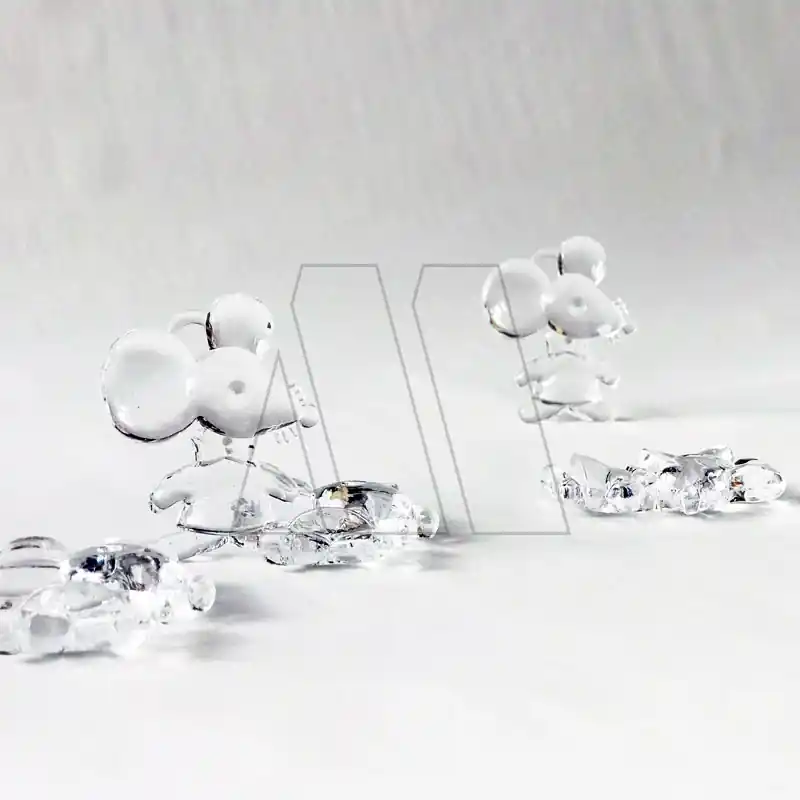 CAIRELES ACRILICOS RATONCITO 4CM X 4,5CM X 5UN