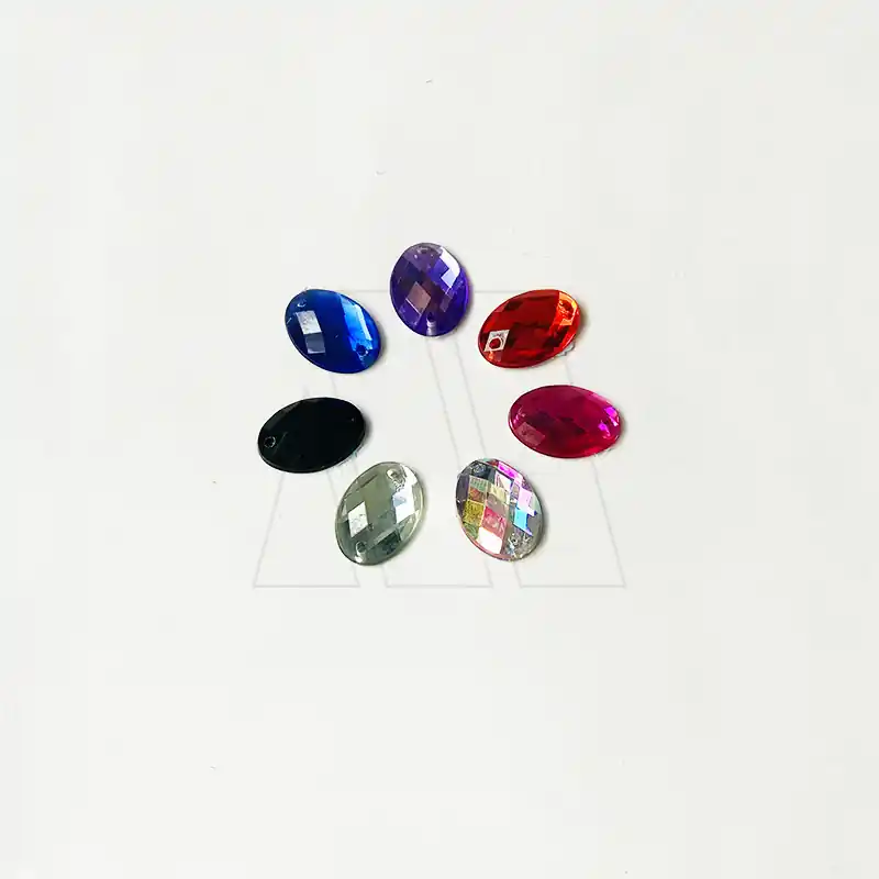 GEMA ACRILICA OVAL 18MM X 50UN