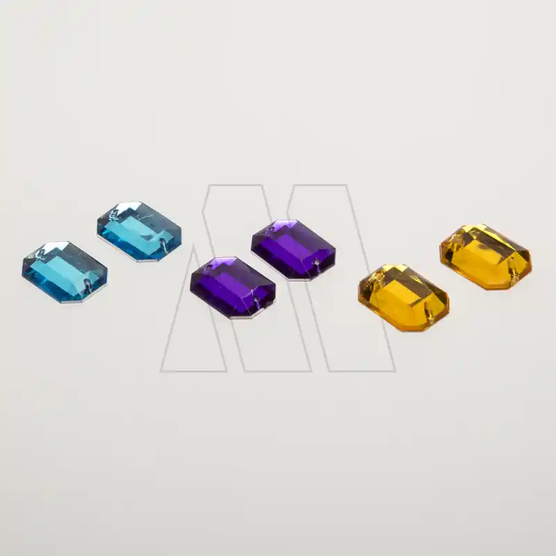 GEMA ACRILICA RECTANGULAR PLANA X 50UN