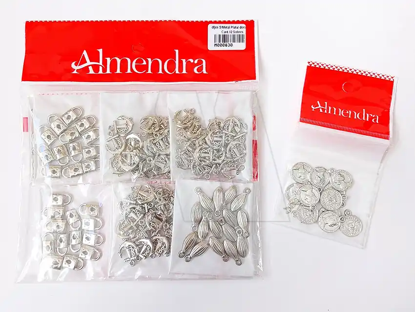 DIJE SIMIL METAL FORMITA SURT 15MM X 12SO(442.830)