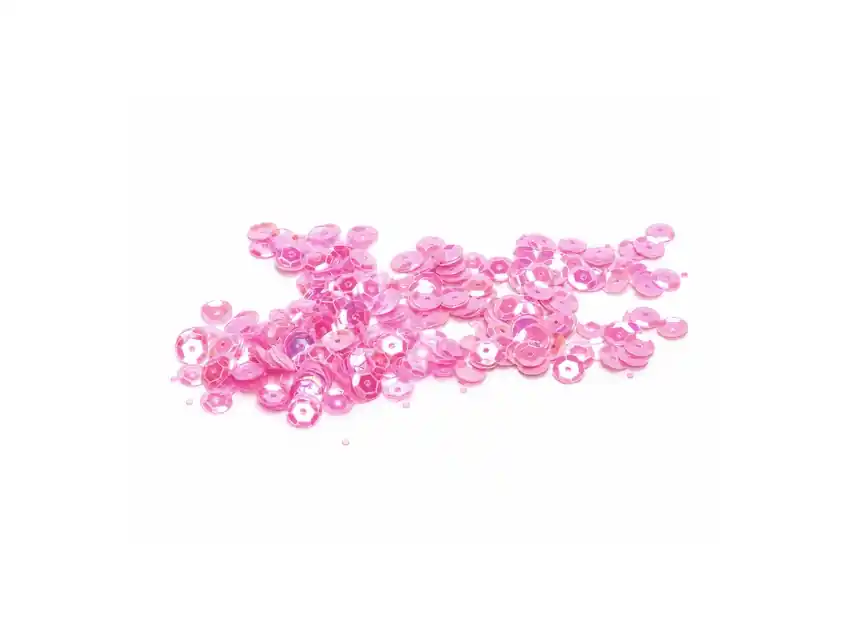 LENTEJUELAS IMPORTADAS IRISADAS CUBE NRO 8 8MM X 1/2 KILO