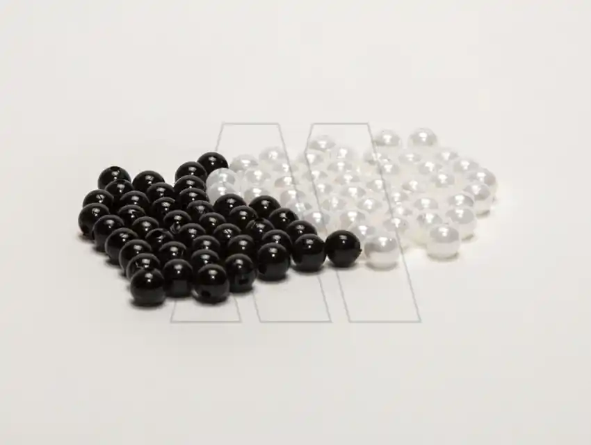 PERLAS BLANCAS-NEGRAS NRO 6 X 13GRS