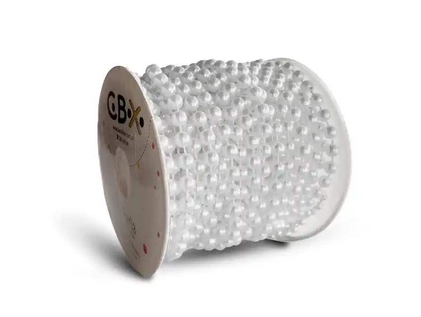 PERLAS PERLADAS BLANCAS NRO 6 X 20 YDS