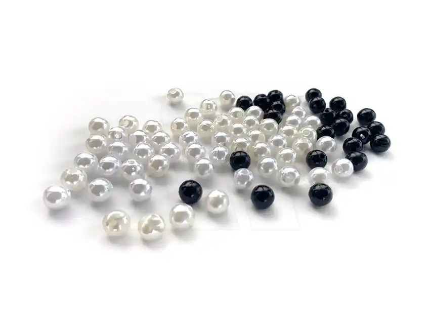 PERLAS PERLADAS BLANCA-NEGRA-NATURAL NRO 3 X 500GRS