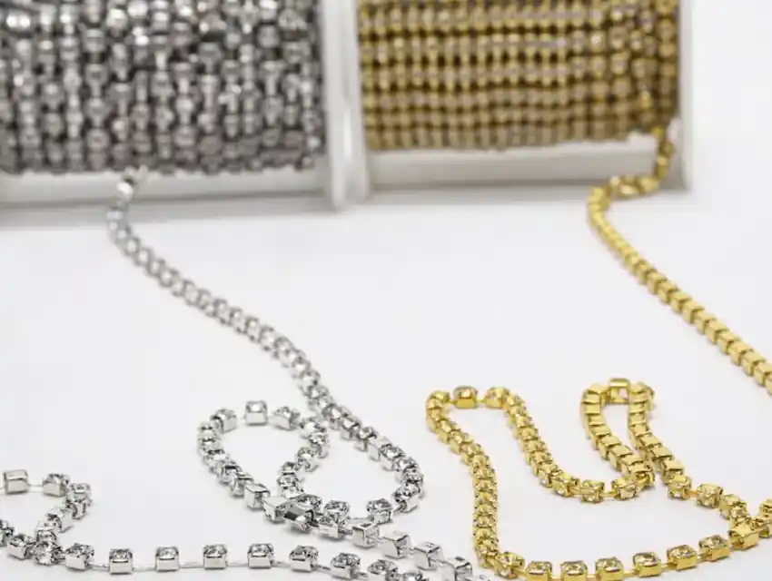 STRASS CADENA NRO 8 2.5MM X 9,14MTS