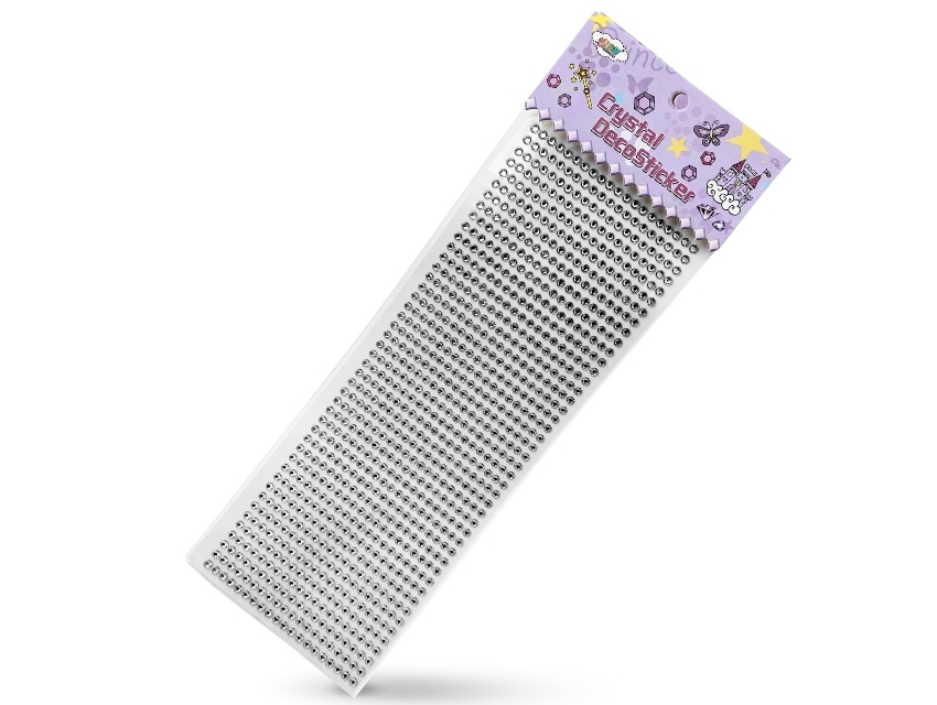 STICKERS ACRILICOS AUTOADHESIVOS STRASS 5MM X PLANCHA 