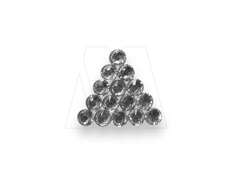HOTFIX-STRASS TERMOADHESIVAS Nº12 3MM X 30GRS 
