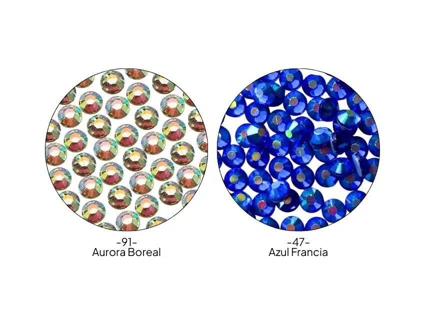 HOTFIX-STRASS TERMOADHESIVAS AURORA BOREAL Nº20 5MM X 1440 UN