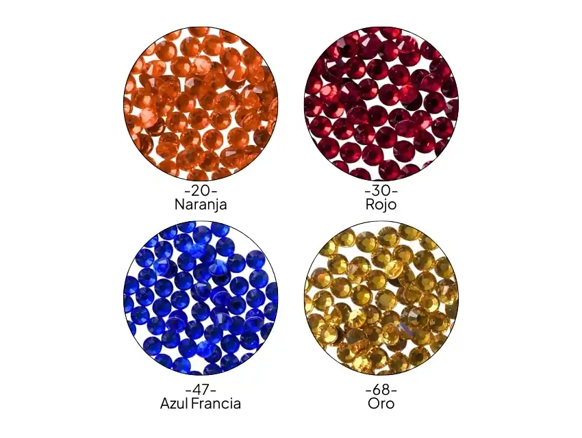 HOTFIX-STRASS TERMOADHESIVAS Nº20 5MM X 1440 UN