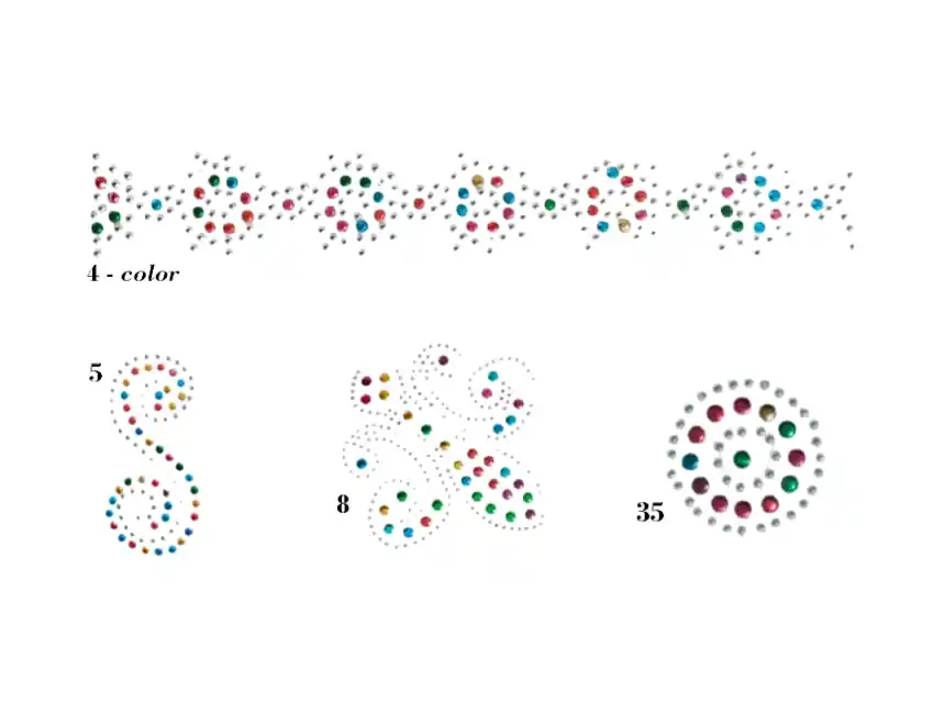 APLIQUE HOT FIX TERMOAD X PLANCHA