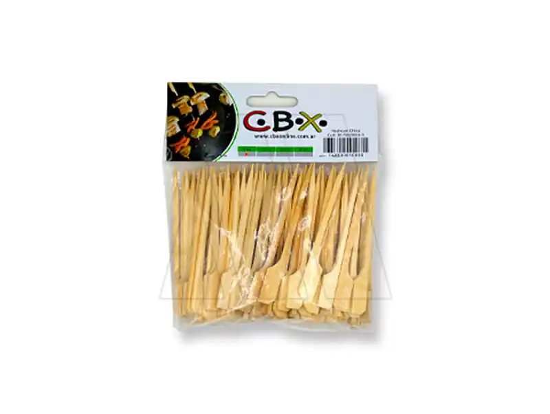 PINCHO DE BAMBU CBX 9CM X 100UN