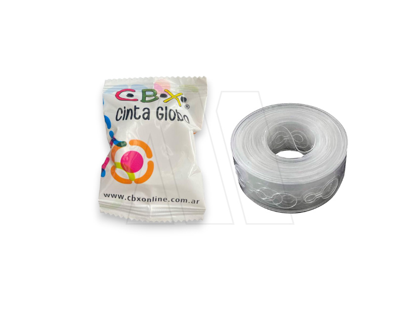 CINTA PARA GLOBOS CBX 15MM X 5 MTS X UN