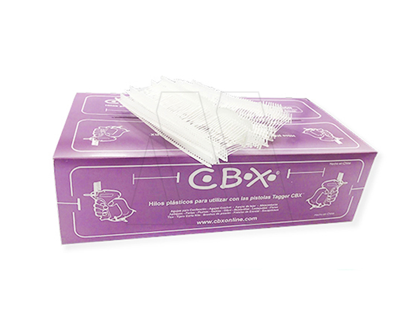 HILOS PLASTICOS P/ PISTOLAS ETIQUETADORAS CBX 25MM X 5000UN