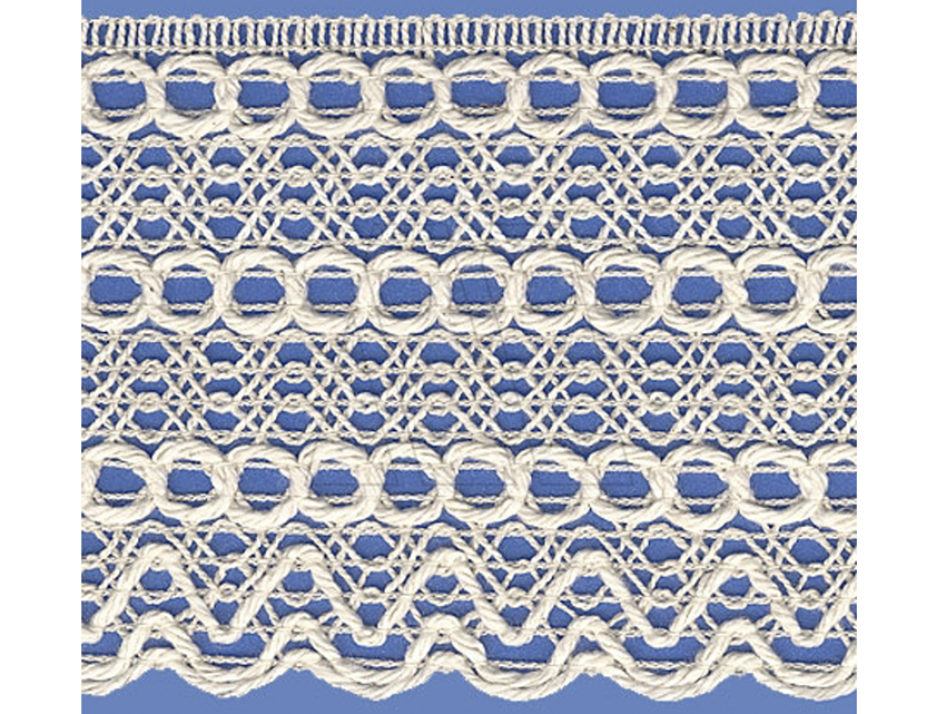 PUNTILLA ALGODON FB 7 CM X 10 MTS