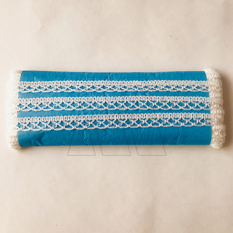 PUNTILLA ALGODON BLANCA ST 1CM X 20MT